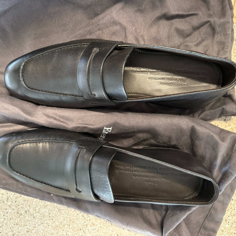 Ermenegildo Zegna Classic Black Slip-On Loafers  Zegna
L'Asola leather loafers